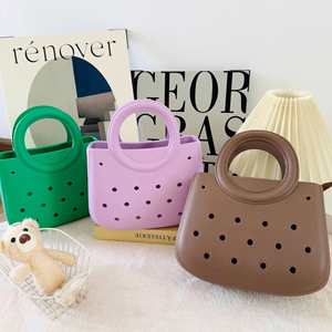 Summer EVA Holes <b>Bags</b> Series Multi Functional Handbags Waterproof <b>Beach</b> <b>Bags</b> for Girls - Product Image 3