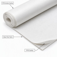 Membrane structurelle en tissu PTFE FH1250, haute résistance, résistante à la déchirure, imperméable, anti-UV, autonettoyante