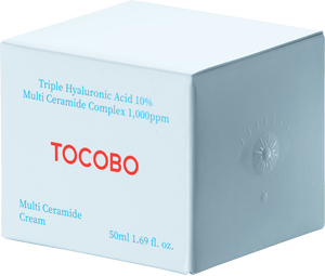 TOCOBO Crème multi-céramide 50ml Soins de la peau coréens Barrière d'hydratation profonde Réparation triple acide hyaluronique Élasticité Vegan - Product Image 4