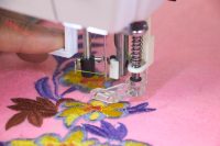 Machine à broder domestique automatique MYSEW M9 haute vitesse 72W pour t-shirts, machine à broder plate informatisée pour la maison