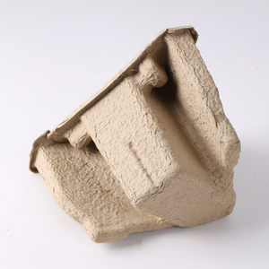 Yiwu-protector de esquina de pulpa moldeada personalizado, embalaje biodegradable, bandeja de envío, Feria de Canton - Product Image 3