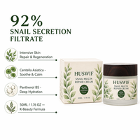 OEM/ODM 92% Filtrat Sekresi Siput Krim Perbaikan MUCIN Siput Krim Perawatan Kulit Melembapkan dan Menghidrasi