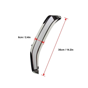 Luci LED Lampeggianti per Auto 2 Pezzi per Subaru Forester 2013-2018, Luci Diurne DRL con Indicatore di Direzione e Luce Notturna Blu - Product Image 3