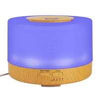 Diffuseur moderne à ultrasons, brumisateur d'eau nano, humidificateur silencieux, humidificateur d'air lumineux pour la maison, le bureau, le café