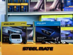 STEELMATE PO8 Pompe à air électrique portable 6000mAh 12V 150psi pour pneus de vélo, moto, voiture et scooter - Product Image 4