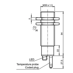 Neuer und originaler Industries ensor UC200030GME6R2V15 Ultraschalls ensor UC2000-30GM-E6R2-V15 UC2000-30GM-IUR2-V15 - Product Image 3