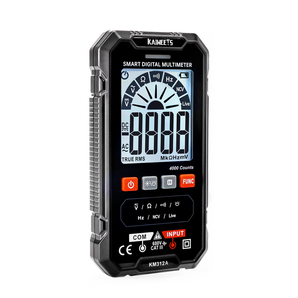 Kaiweets smart multimeter,overseas warehouse shipment, one piece dropshipping  digital multimeter
