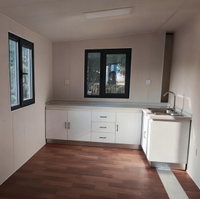 Cabane bungalow Apple à deux étages de 20 pieds, mini-hôtel, préfabriqué panoramique en verre personnalisé transfrontalier pour gîtes et espaces de bureau