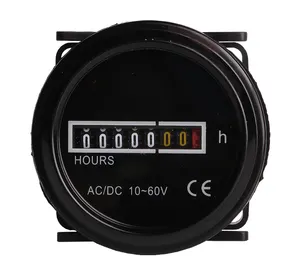 TH-1 7 compteurs ronds numériques pour générateurs moteurs bateau compteur temps AC/DC10V-60V compteur AC220V-240V compteur horaire nouveau