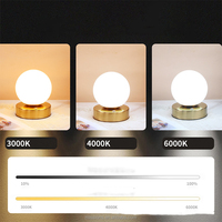 Lampe murale LED magnétique sans fil rechargeable en fer, à commande tactile et télécommande, sans perçage, pour chambre à coucher, chevet, protection oculaire, lecture