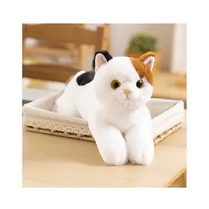 2 года мультфильм развивающая мягкая плюшевая кошка животное кукла 50 см 20 дюймов детская игрушка для прижимания