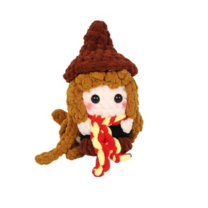 Portachiavi all'uncinetto creativi: Bambole fatte a mano, personaggi dei cartoni animati, regalo perfetto per <span class=keywords><strong>amici</strong></span>, migliori amiche, ottimi per borse, matrimoni e feste - Product Image 5