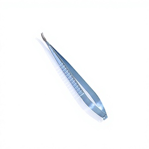 Porte-aiguilles micro avec mâchoires antidérapantes en carbure de tungstène pour une stabilité maximale des aiguilles, porte-aiguilles micro en acier inoxydable CE - Product Image 1