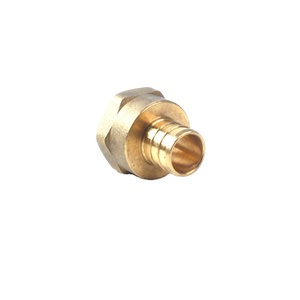 Latón sin plomo 1/2 pulgadas PEX a 1/2 pulgadas NPT adaptador <span class=keywords><strong>de</strong></span> acoplamiento <span class=keywords><strong>de</strong></span> crimpado <span class=keywords><strong>de</strong></span> lengüeta hembra para fontanería y suministro <span class=keywords><strong>de</strong></span> <span class=keywords><strong>agua</strong></span> - Product Image 2