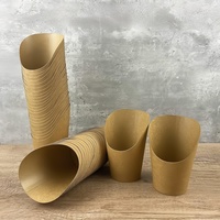 Porta Papas Fritas con Logotipo Personalizado, Vasos Desechables de Papel para Papas Fritas de 12 oz, Porta Vasos para Charcutería, Vasos para Papas Fritas para Toda Ocasión