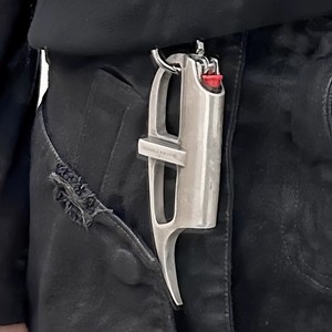 Coques de protection pour briquets, accessoires de cigarette vierges, style industriel lourd, punk médiéval, design rustique et vintage, étui <span class=keywords><strong>porte</strong></span>-briquet en métal personnalisé - Product Image 2