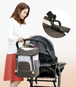 Logotipo personalizado <span class=keywords><strong>padre</strong></span> seco y húmedo hombres <span class=keywords><strong>separados</strong></span> mamá pañal mochila pañal maternidad bolso - Product Image 6