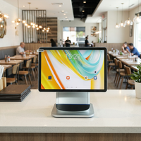 Terminal de point de vente GOODCOM 11 pouces Android 14 avec écran tactile FHD, imprimante 80 mm intégrée, 4 Go + 64 Go pour la vente au détail, les restaurants et les cafés