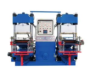 Mesin cetak tekan vakum lini produksi sumbat karet untuk membuat penghenti karet/mesin cetak kompresi vakum