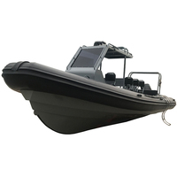 Patrouille allemande 28.7ft RIB 860 Aluminium Double coque rigide Gonflable Hypalon/PVC Bateau