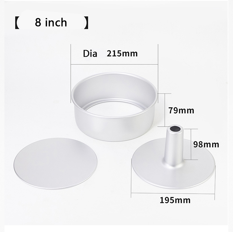 Plata, juego de 8 pulgadas