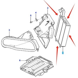 C2D22154 9X238D048AE หม้อน้ำระบายความร้อนเทอร์โบเย็นอินเตอร์คูลเลอร์สำหรับ F-TYPE จากัวร์ XF <span class=keywords><strong>XJ</strong></span> XFS - Product Image 5