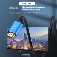 Câble HDMI vers HDMI 2.0 mâle-mâle 10M 5M 3M 10FT 19+1 2.0V 4K 60Hz UHD Ultra HD HDCP 2.2 pour HDTV, ordinateur portable, PS5