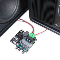 Amplificador 2.1 WIFI BT, Reproductor Estéreo Digital, Máquina de Sonido, Kit de Placa de Sonido Envolvente, Control Remoto, Placa Decodificadora Atmos, Placa Amplificadora 2.1