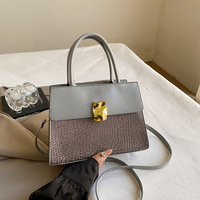 SH0411 Sacs à main en cuir PU de designer tendance, sacs à main pour femmes, sacs à bandoulière de luxe, décontractés, prix de gros bon marché, porte-monnaie