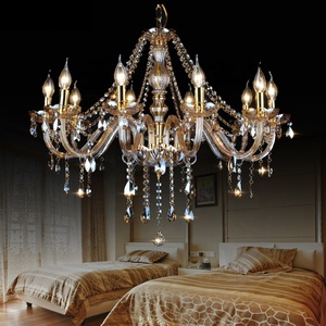 <span class=keywords><strong>Lustre</strong></span> LED moderne de luxe en cristal de champagne, hauteur réglable, avec <span class=keywords><strong>lustre</strong></span> transparent, pour la maison, le salon, l'éclairage d'hôtel - Product Image 1