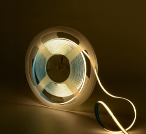 COB <b>LED</b> <b>Strip</b> Light 256 <b>LEDs</b>/m Low Voltage Dot-Free Flexible Self-Adhesive Tape for Under Cabinet Lighting - Product Image 1