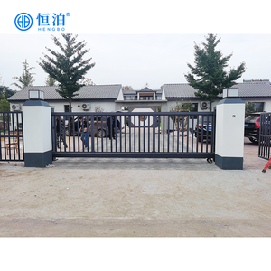 Cancello Scorrevole Industriale in Alluminio per Esterni, Hotel, Officine, Magazzini, Aeroporti, Cancello Automatico a Sbalzo - Product Image 4