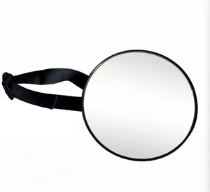 Adjustable 17cm Round Convex Black Baby <b>Car</b> <b>Mirror</b> for Rearview Blind Spot and <b>Car</b> Back Seat - Product Image 1