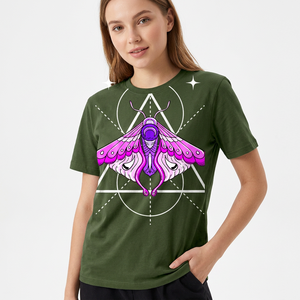 Camisetas de algodón de talla grande informales para mujer, ropa de calle con estampado gráfico y logotipo ecológico de Bangladesh, OEM - Product Image 1