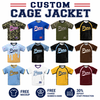 Kaos Latihan Baseball Custom Quarter Zip, Baju Pemanasan Tim, Pakaian Olahraga OEM, Jaket Game Cage, Nomor dan Nama Tim