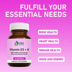 Cápsulas Blandas de Vitamina D3 K OEM ODM con Vitamina D para la Salud de Huesos y Dientes, Fórmula de Alta Potencia, Mantienen la Salud Muscular - Product Image 3