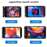 2.2 2.4 2.8 3.2 3.5 4.0 Pouces Spi Ips Lcd Écran Tactile Ili9341 Ili9488 St7796 Lcd Module Graphique Lcd Module 256x64