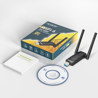 EDUP-receptor de satélite Wifi6 Realtek inalámbrico, Dongle Wifi6e AX1800 USB 3,0, adaptador Wifi RTL8832BU