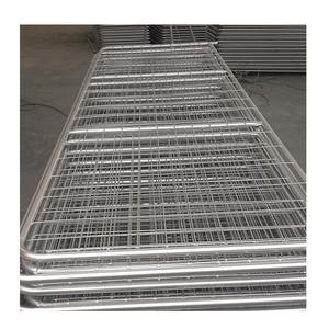 6-14ft tubo tondo in acciaio zincato recinzione fattoria cancello allevamento rurale bestiame porta principale Ranch cancelli d'ingresso per bovini mucca - Product Image 1