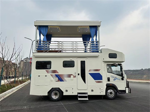 Camioneta <span class=keywords><strong>Camper</strong></span> HOWO 4X2 <span class=keywords><strong>4X4</strong></span> en Oferta, Carrocería de Fibra de Vidrio, Cama de Camioneta <span class=keywords><strong>Camper</strong></span>, Casa Rodante - Product Image 2