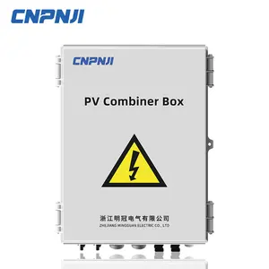 Hot-selling 6strings 1000V DC Solar PV Array Combiner Box For Solar System Waterproof Solar PV Strings 6in 1 Out