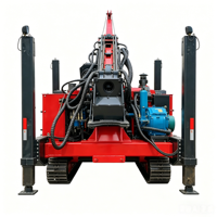Foreuse hydraulique haute performance pour l'exploration de granit et l'échantillonnage de carottage, machine d'exploration géologique au diamant pour l'analyse minérale