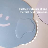 Grand tapis de souris antidérapant, étanche et doux, isolant thermique, pour PC