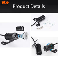Projecteur LED universel pour moto, lampe de bienvenue, 12V, nouvelle modification, accessoires pour moto