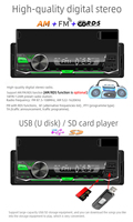 Support de téléphone pour voiture, lecteur MP3, radio Bluetooth, RDS, DSP, USB, carte SD, récepteur FM stéréo pour voiture universelle