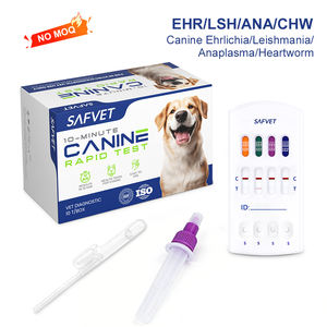 Kit Veterinario para Anaplasma, Leishmania, Dirofilaria, Erhlichia, Ehr-Lsh-Ana-Chw Ab, Gusano del Corazón, Babesia, Kit de Diagnóstico para Mascotas, Perros Caninos - Product Image 1