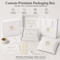 Cajas de Embalaje de Cartón Rígido Impresas Personalizadas para Botellas de Suero, Crema, Loción, Tubos, Ampollas, Goteros, Cajas de Regalo para Productos de Cuidado de la Piel de Lujo