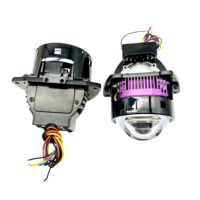 KIT DE LENTILLE DE PROJECTEUR HYML 3 "MATRIX LASER BI LED, BILED 70W POWER 8800K AVEC MONTAGE HELLA3 et EXCELLENT FAISCEAU BAS