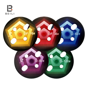 4 ''Beili 16-120 # strumento manuale disco diamantato per cemento ad alta resistenza polverizzazione pavimento epossidico - Product Image 2