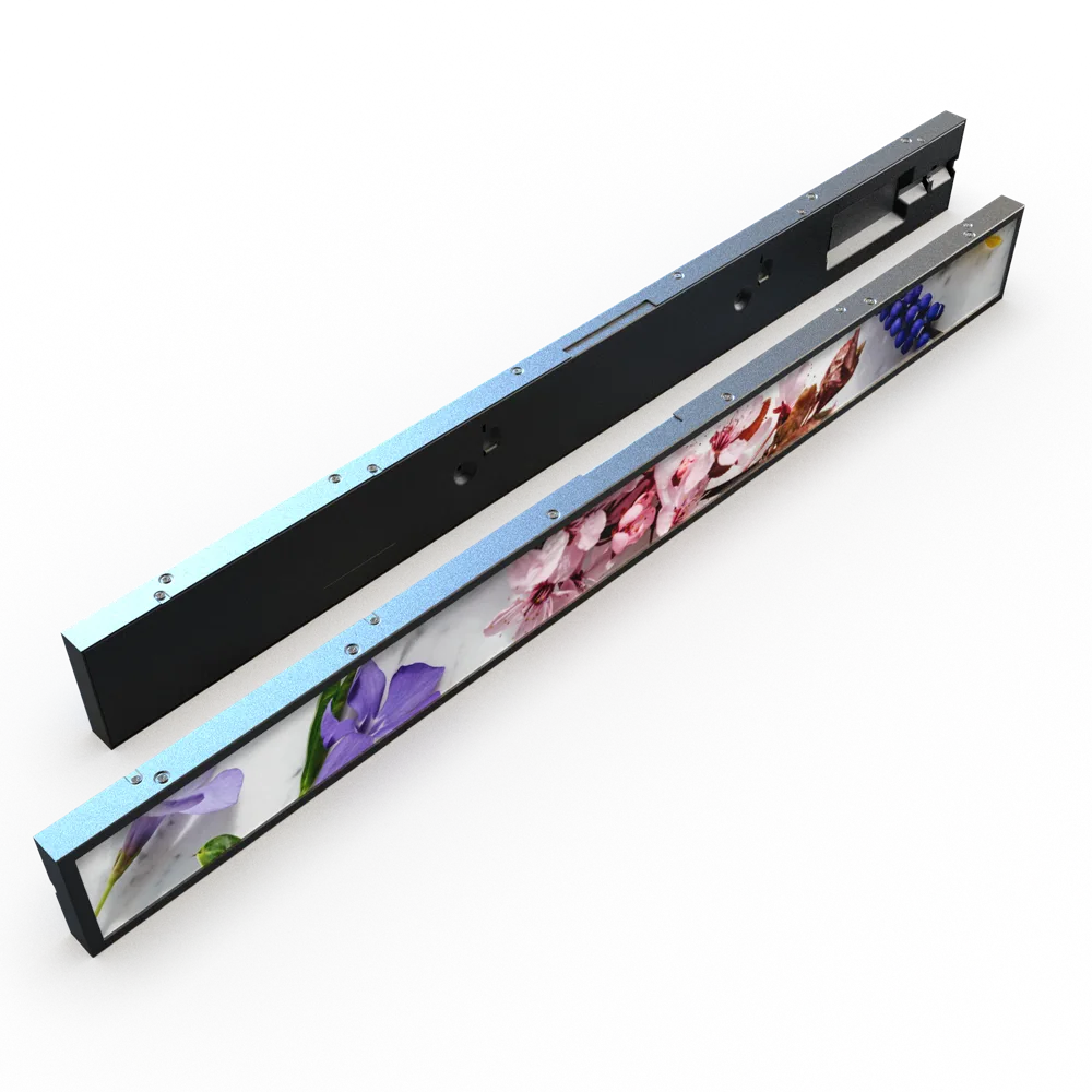 Bigbull 60cm gerilmiş lcd ekran bar 23.1 inç gerilmiş bar lcd ekran özel streç bar ekran Ultra Wided raf ekran